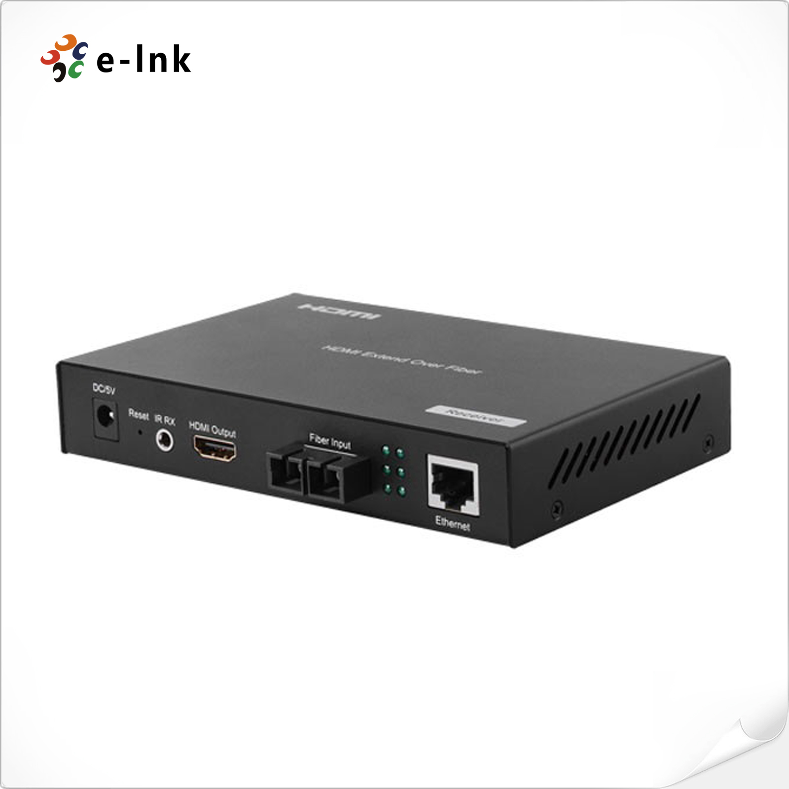 1-Ch HDMI Video + 1-Ch 10 100M Ethernet через волоконный расширитель