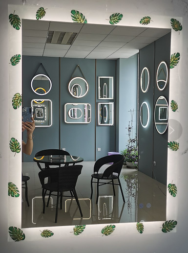 СИД цвета эмали антиквариата утюга бронзовое осветило зеркало с Demisting функцией 36W