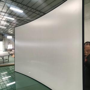 4K 180 Degree Curved Screen Fixed Frame Curved Home Theater Screen 120 Inch