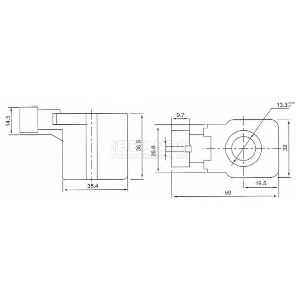 Bobine de solénoïde de 12VDC 17W pour le kit de régulateur de réducteur de pression de Lovato CNG