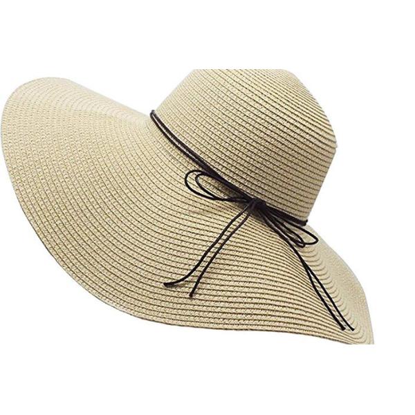 Embellished Wavy Edge Straw Beach Hat Chic Flower Shape And Mesh Founded