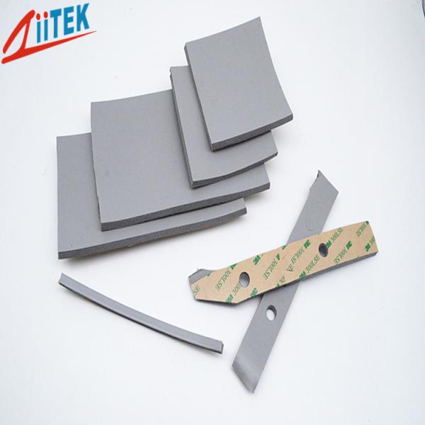 Materiais de alta temperatura da gaxeta de espuma Z-Foam8240 do silicone 200℃ 6mmT para a pilha de carregamento de selagem