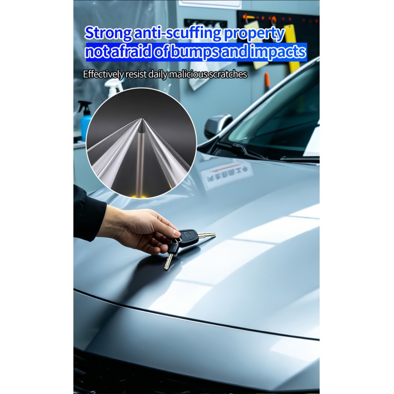 Removable Waterproof Color TPU PPF Film Stretchable UV Proof Car Paint Protection with Weather Guard Layer