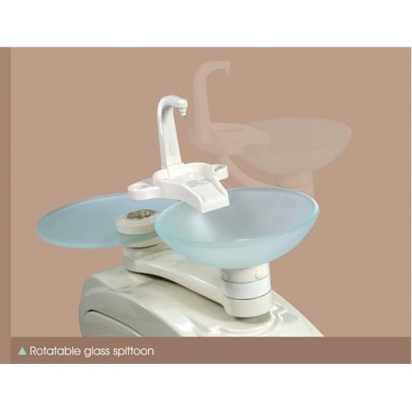 Low Mounted Dental Chair Unit , Soft Leather Dental Chair Equipment