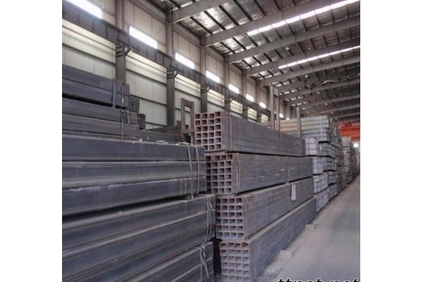 High Frequency Longitudinal Hollow Steel Pipe , Rectangular Steel Tubing