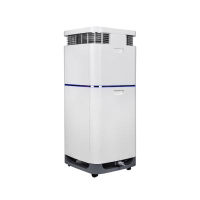 Low Noise 80dB Smoke Smart Room Air Purifier With UVC Light Lamp