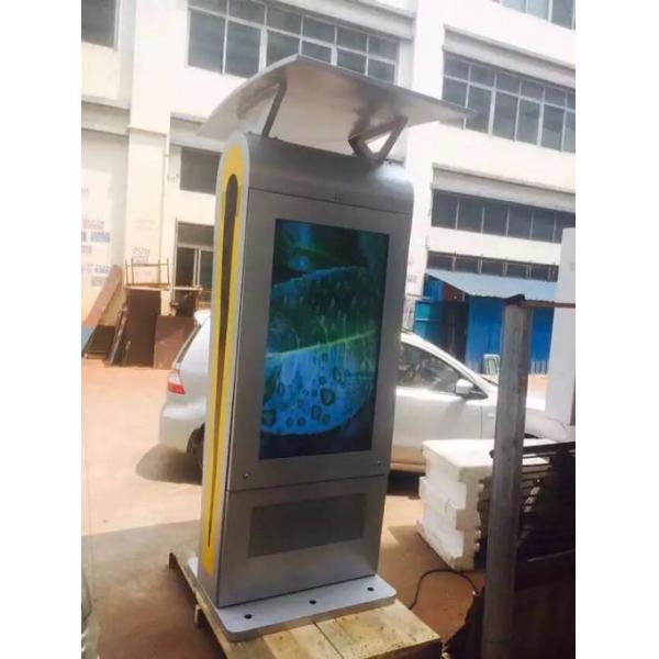 Windproof 2000 Nits Outdoor Digital Signage , Digital Advertising Screens For Bus Station