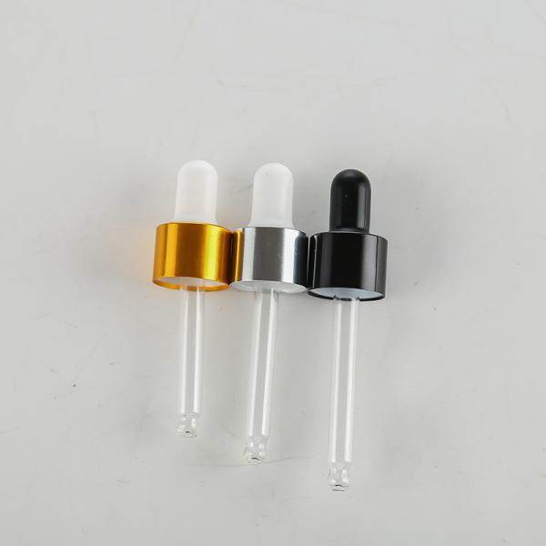 Fancy Oil Amber Glass Dropper Bottle 30ml 50ml 100ml for Personal Care Serum Gold Cosmetic Glass Body Dropper Bottle