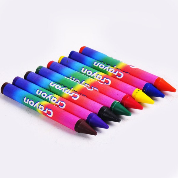 hot selling various colors non toxic wax crayon set for children drawing