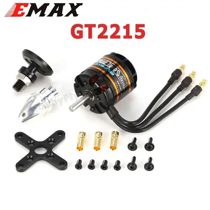 EMAX GT2215/09 Brushless Motor Airplane 905kv 1100 1180 Outrunner 4mm Shaft 2-3s 28.5 For RC Plnae FPV Racing Drone DIY