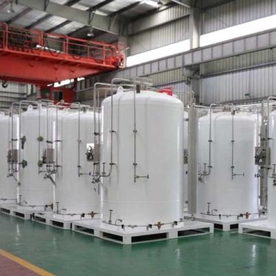 Oxygen Micro Bulk Tanks 7.5m3 Cryogenic 5m3 Medical CO2