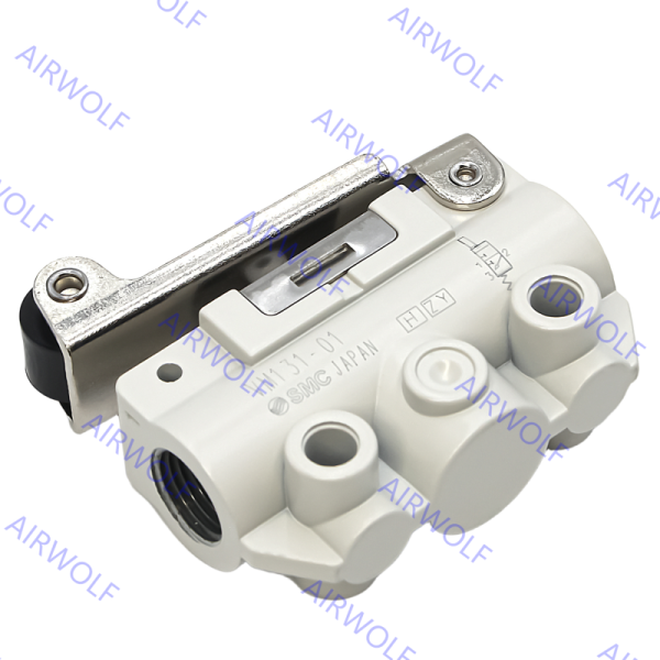 SMC VM130-01-32A, VM130-01-33A, VM130-01-34A, VM130-01-37A VM100 Series 3/2 way Mechanical Valve 1/8