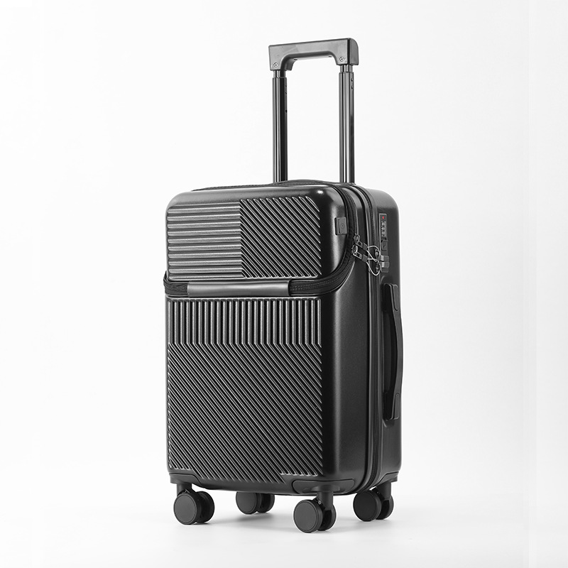2025 Latest Design Extendable Anti-Theft Suitcase Front-Opening Outdoor Travel Luggage Wholesale Low Prices