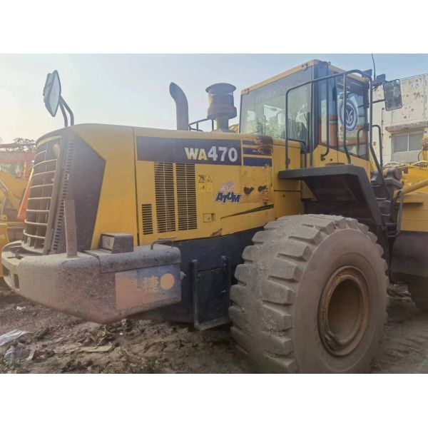 Used Japan KOMATSU Loader WA470-6 Big Loader Good Condition 7000kg