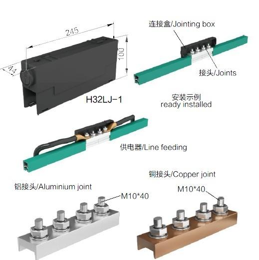 Insulated Conductor Rails , Bridge Crane Kits Electrification Systems