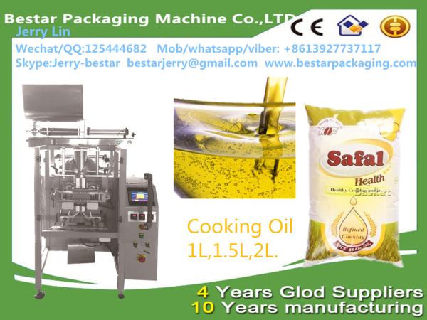 Sauce  Vinegar  Yellow Wine Automatic Liquid Packing Machine bestar packaging machine