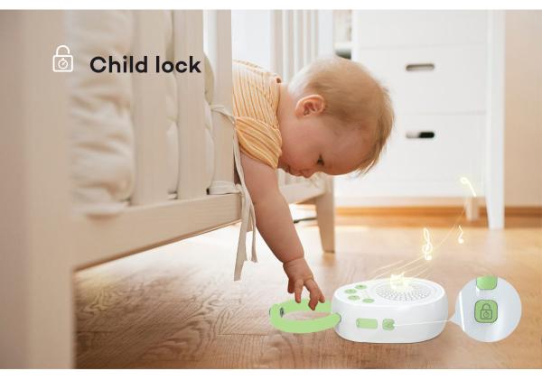 Portable Audio Baby Monitor Wireless Sleep Aid White Noise Machine