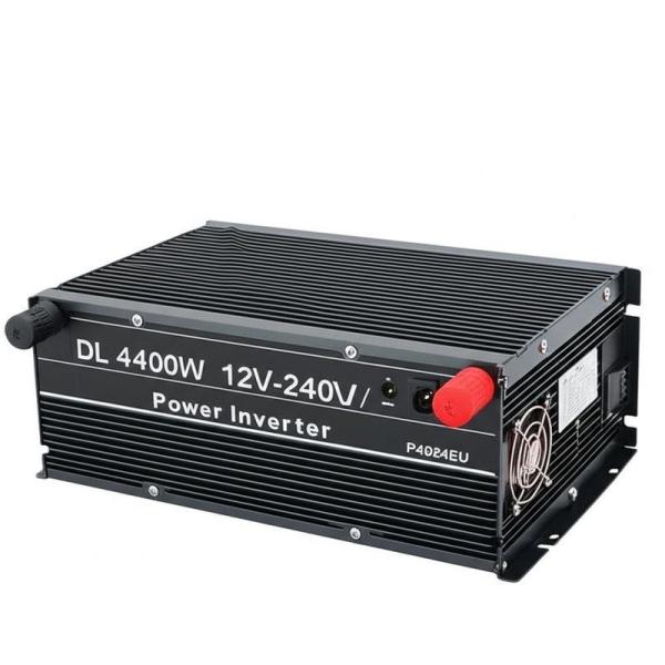 Inversor de corriente DL 4000W 12V-240V P4024EU para excavadoras