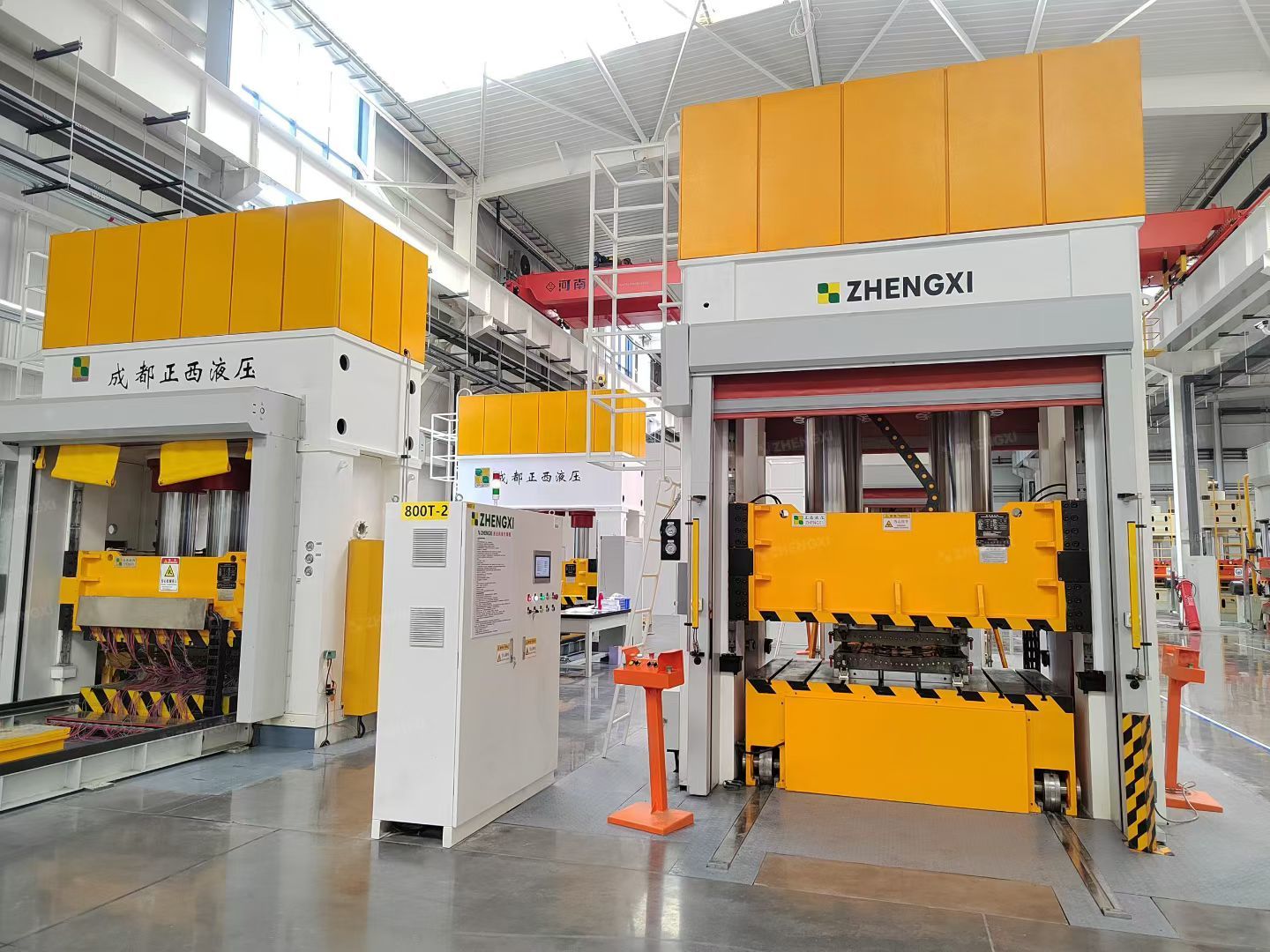 Professional  Four-column Three-beam Hydraulic Press Pump Large Platform Automotive Interior Molding High Motor Bearing Gear