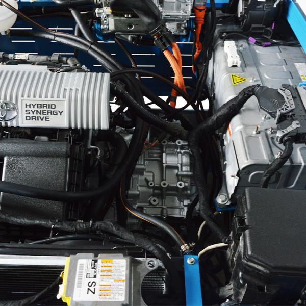 Equipo de enseñanza automotriz de acero Motor híbrido Toyota Trainer