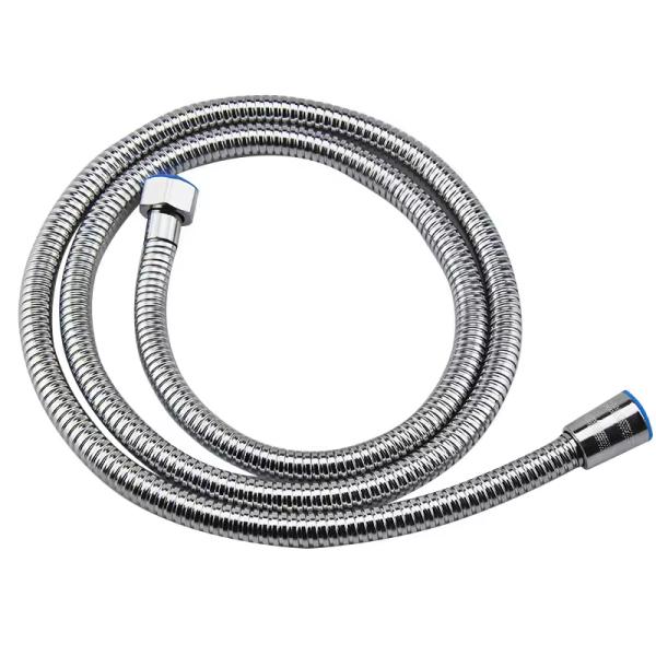 304 Stainless Steel Bathroom Hose 1.5m Shower Hose Encryption Plating Modern Design Style