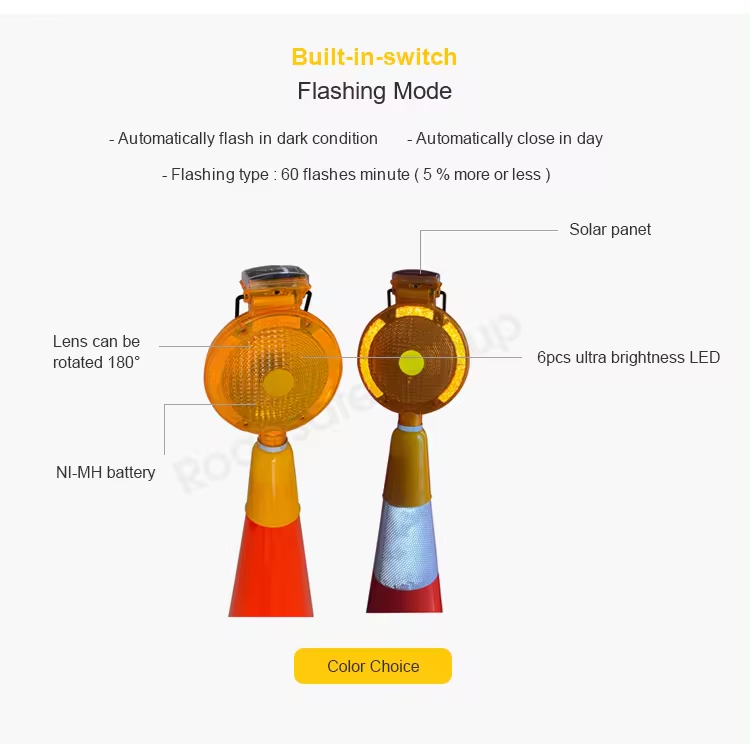 Tarffic Warning Solar Warning Light Marine Navigation Light