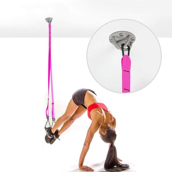 Стандартная стена потолок крепление крепление для тренажерного зала дома подвески ремни кольца фитнес-тренинги йога качаться боевые веревки