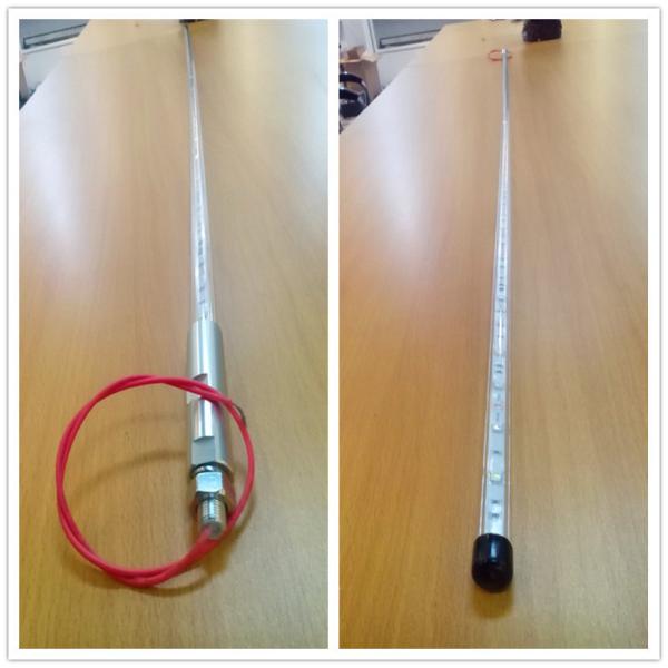 Fiber Optic Truck Led Antenna Lights , Multi Color Flexible Whip Lights For ATV