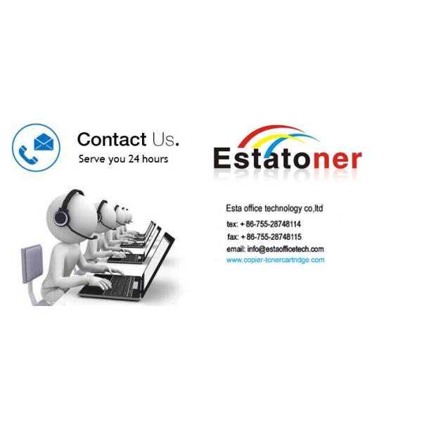 Cartucho de tonalizador preto 2018i da copiadora da cor Ricoh para Ricoh Infotec 2018/II