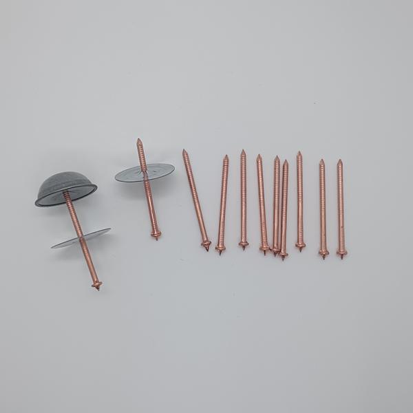 Auotmachine Production CD Weld Studs 3*80mm Insulation Smooth Shank Type Steel Capacitor Discharge Weld Pins