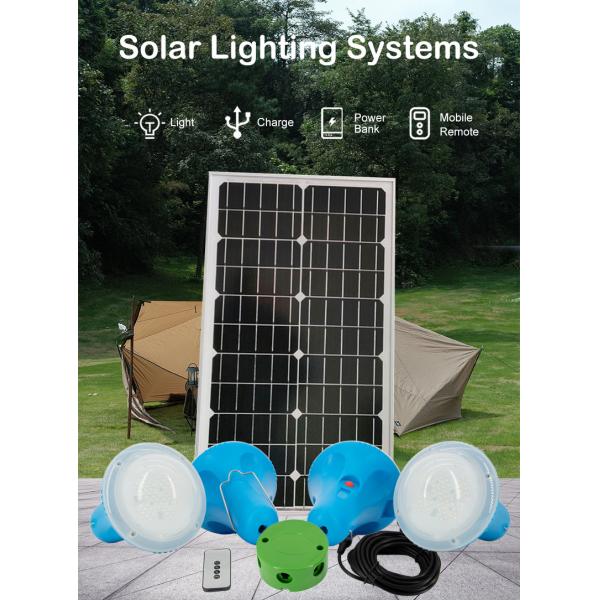 Портативная солнечная домашняя электростанция батареи 6V осветительной установки 25W многофункциональная