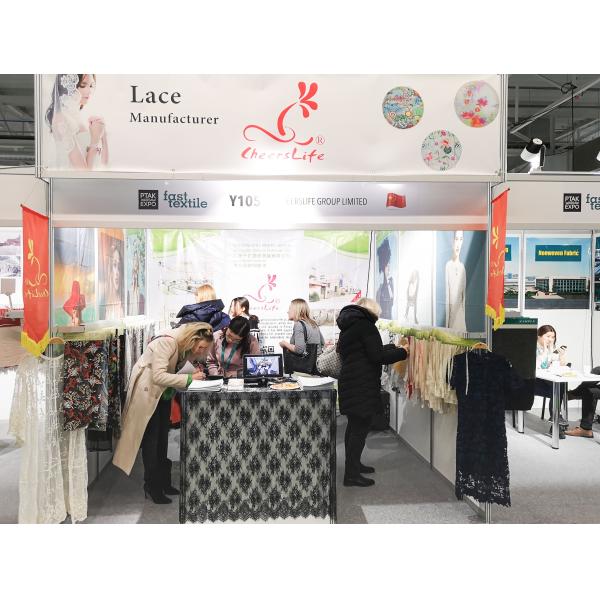 Лента отделки шнурка сетки нейлона хлопка расстворимая в воде вышитая для женщин одевает