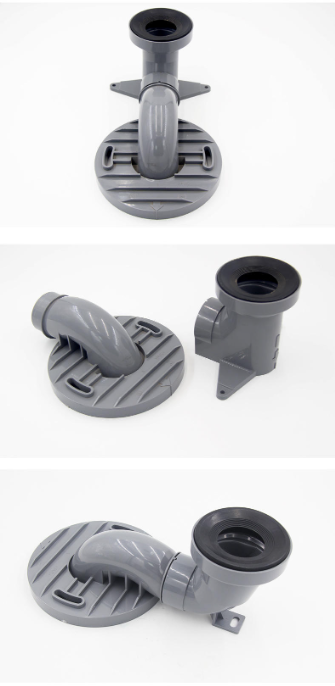 Modern Design Bathroom PVC Toilet Relocation Kit - Simple Installation Of Garbage Drainage Pipe - Ultra-Thick Reinforced To Prevent Leakage