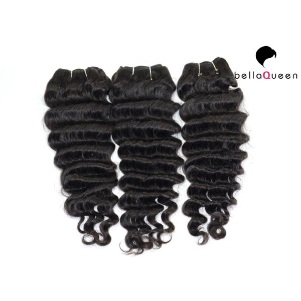 Дюйм выдвижений 8-30 человеческих волос черных европейских волос девственницы европейский