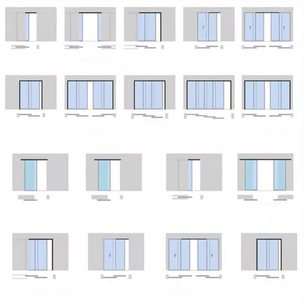 Home Stylish Window Door Glass 8mm 10mm Aluminium Glass Doors And Windows