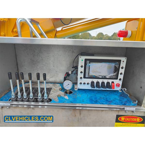 14m ISUZU 100P ELF Telescopic Boom Aerial Platform Truck