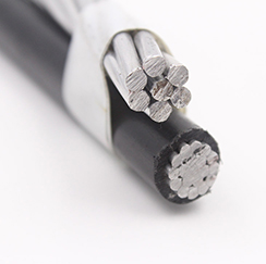 кабель падения надземного обслуживания провода оболочки PVC 1kv Triplex надземный