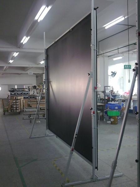 Big Size 200 Inch 4:3 Fast Fold Screens With Alumium Frame Carry Case HD Projector Screens