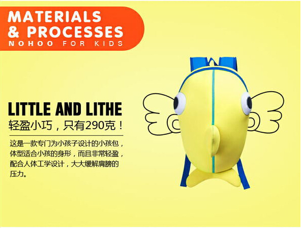 Pretty Kid School Backpack / Cartoon Character Backpacks For Kids