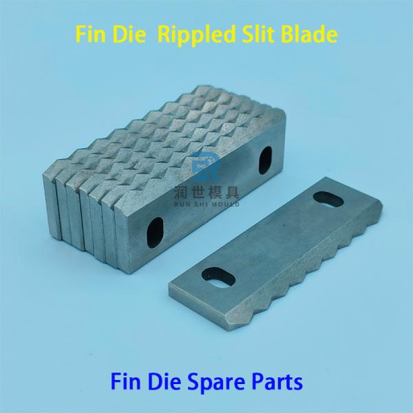 Lower Rippled Slit Blade For Fin Die 1/4 3/8 1/2 5/8 Cutting Copper Foil