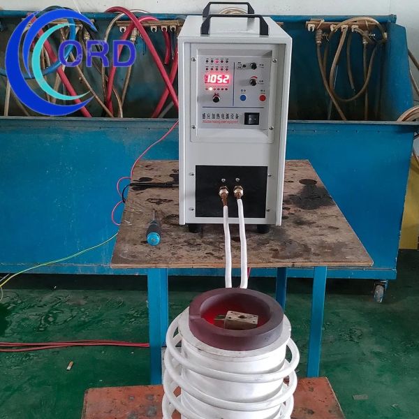 High Frequency Induction Smelting Equipment for 8kg Furnace Brass, Steel Iron, Cast Iron Bronze etc. Hf-25kw