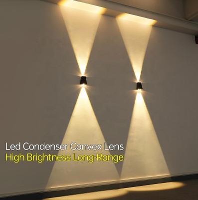 70LM LED Up And Down Solar Lights Outside Solar Wall Lamp For Stair Courtyard Hotel