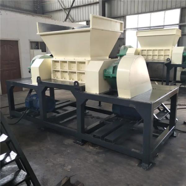 2*110 Kw Motors Double Shaft Metal Shredder 20 Ton/H Capacity