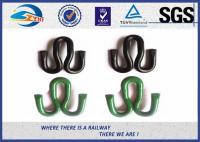 Agrafe rapide de Railfasteners et agrafe de serrure de mesure, agrafes élastiques de rail pour le rail W30