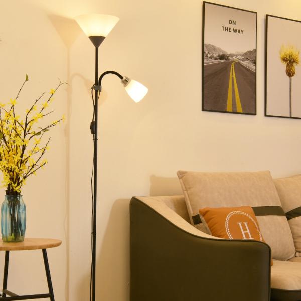 American modern wrought iron paint floor lamp LED branch bedroom lamp living room lighting(WH-MFL-25)