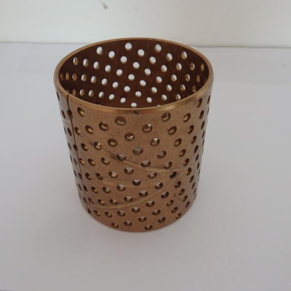 Rolamento de bronze da flange de Oilless da maquinaria de exploração agrícola CuSn8P0.3