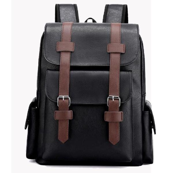Ретро Schoolbag 38x12x34cm ноутбука студента PU кожаный