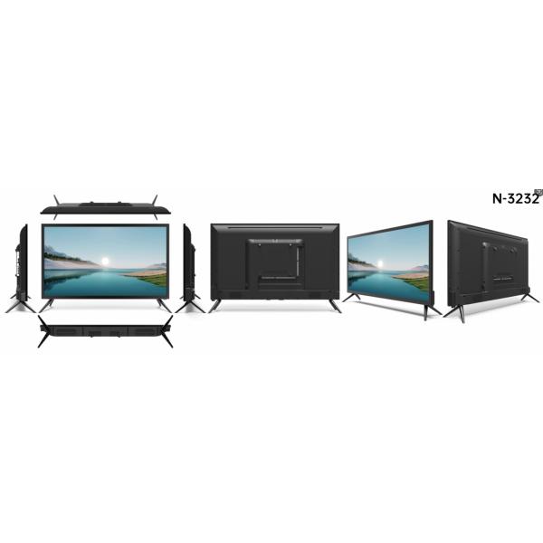 32 Inch Normal LED TV Anolog Digital Frameless Border For Home Use