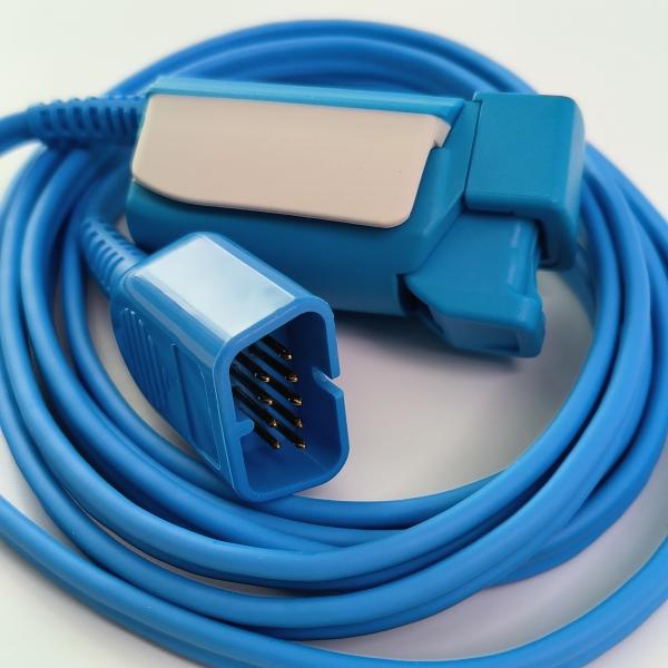 NIHON KOHDEN Пациентский монитор Пробный палец Взрослый SpO2 клип P225F Модель:TL-201T L 1.6m