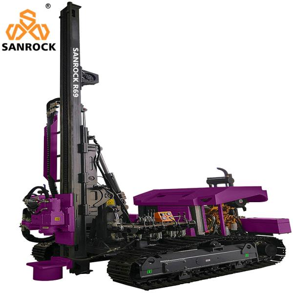 Solar Pile Driver Machine Photovoltaic Hydraulic Pile Drilling Rig Ground Screw Pile Driver
